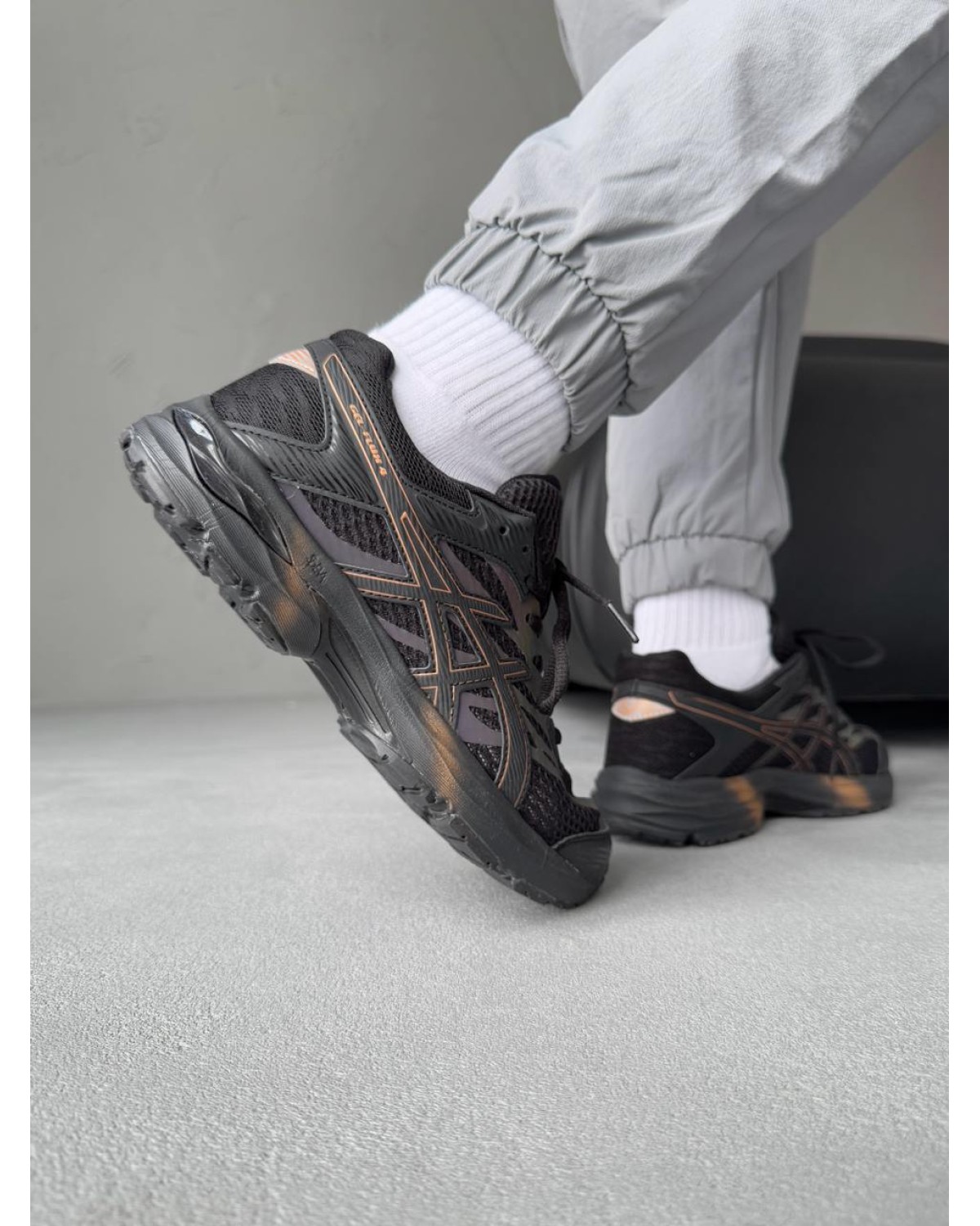 Asics Gel-Flux 4 Black/Orange