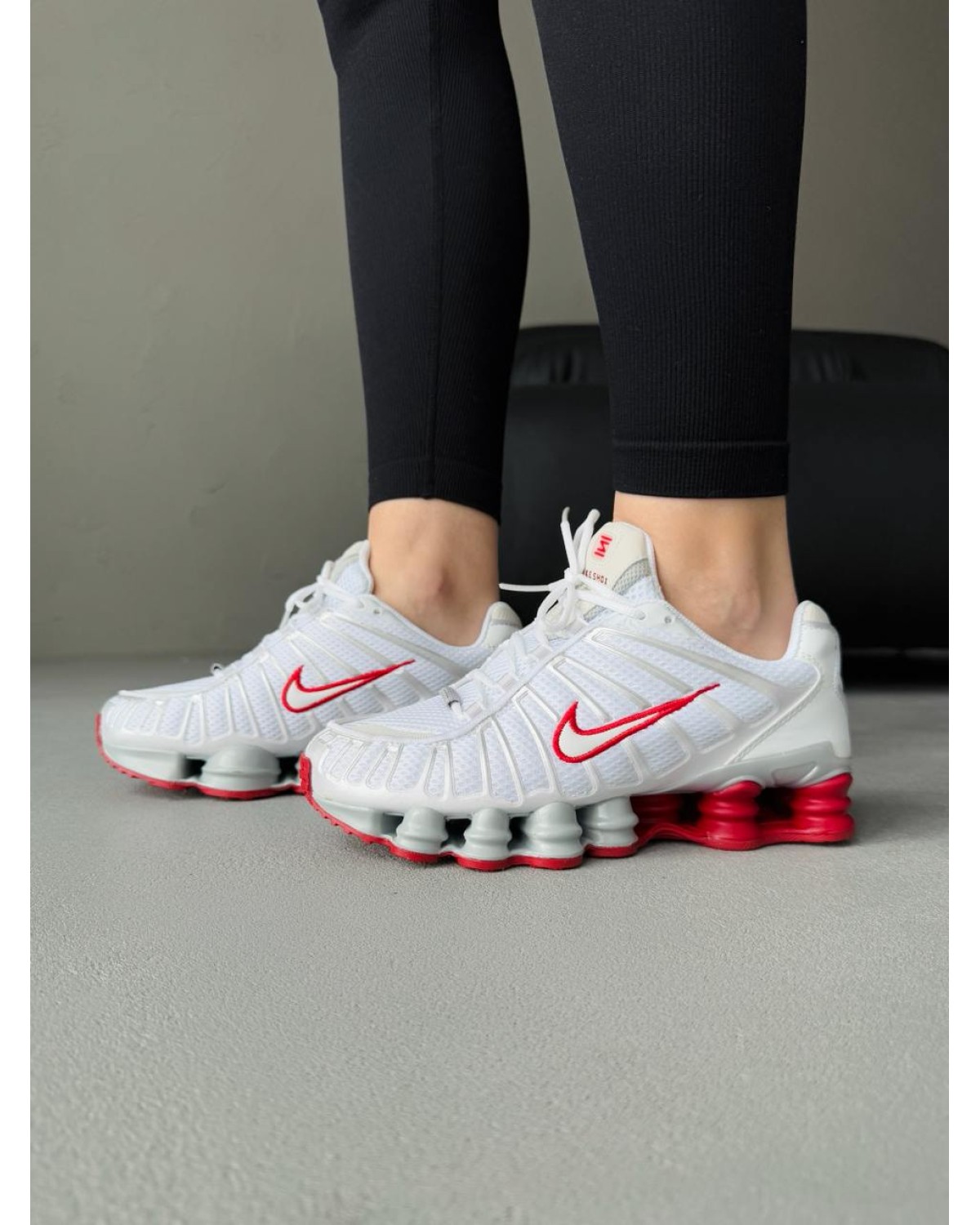 Nike Shox TL White/Red