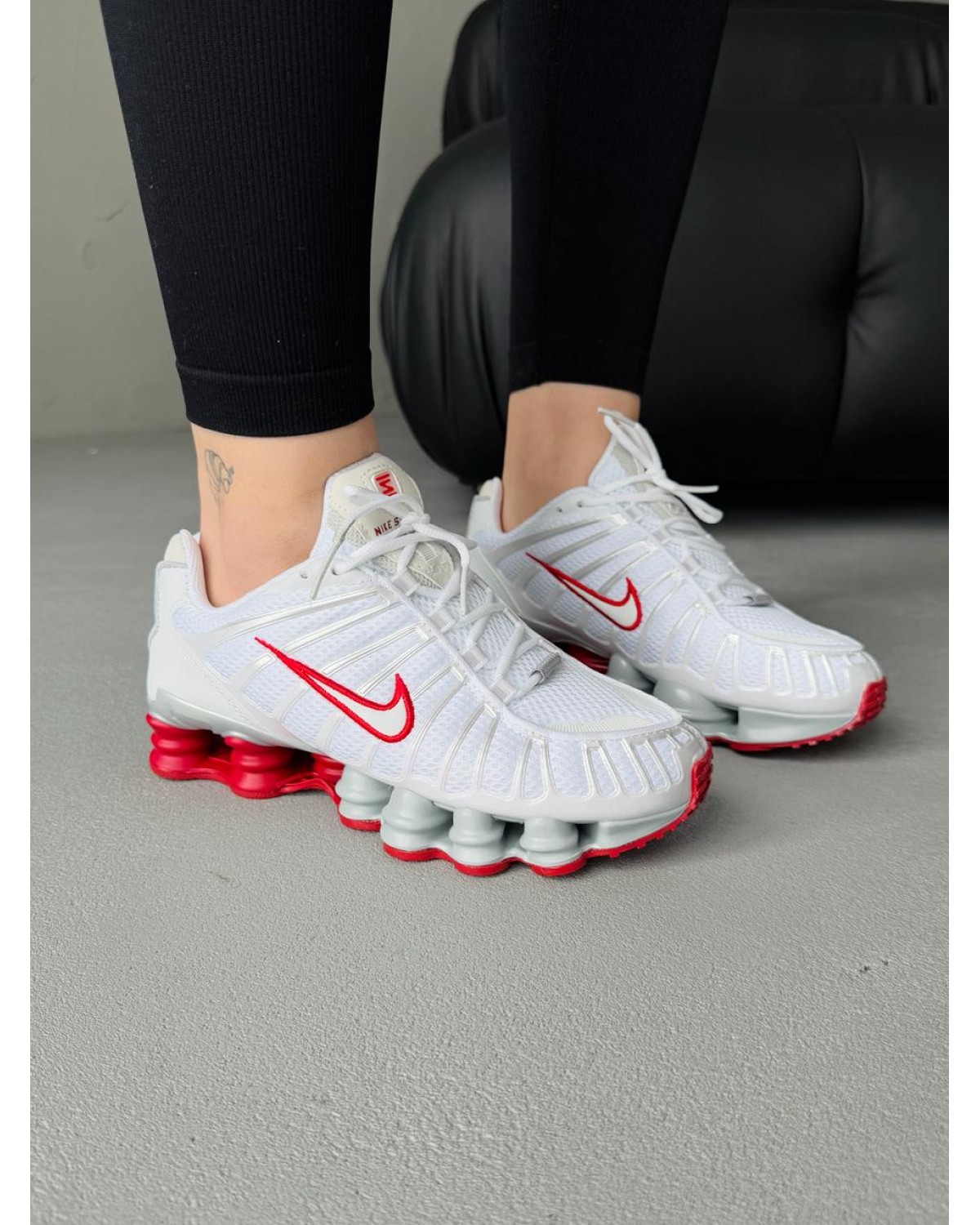 Nike Shox TL White/Red