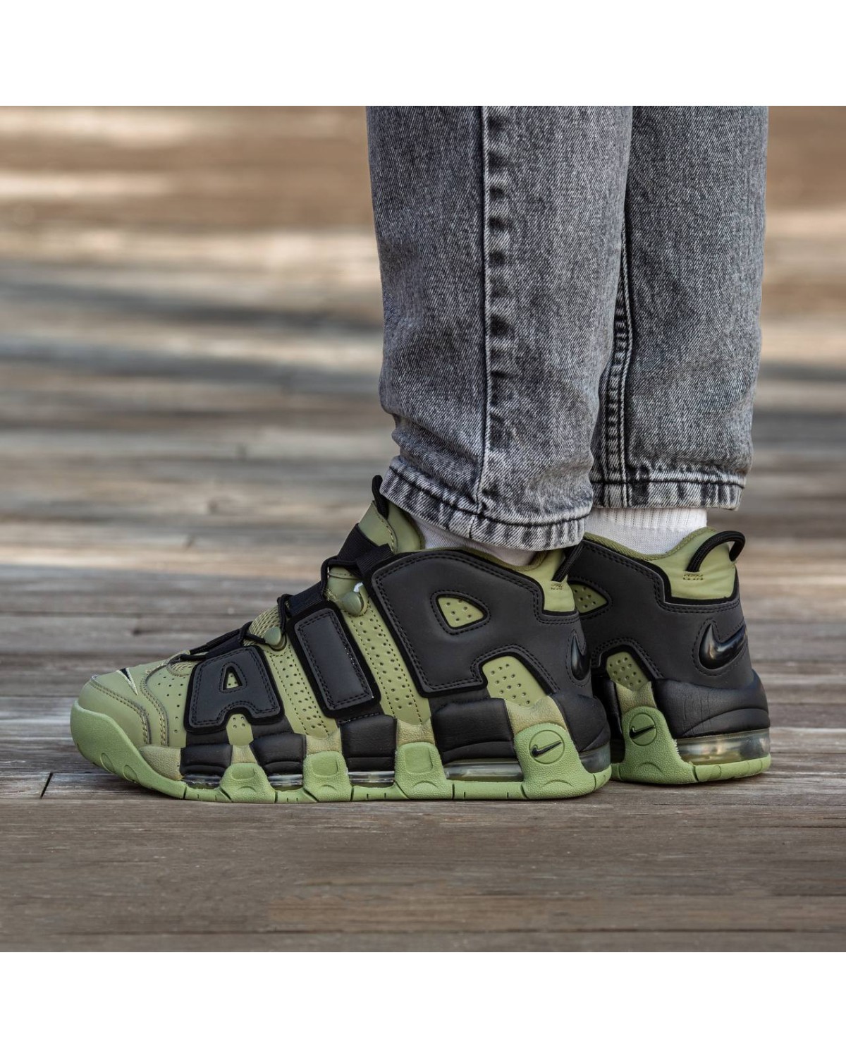 Nike Air More Uptempo Haki