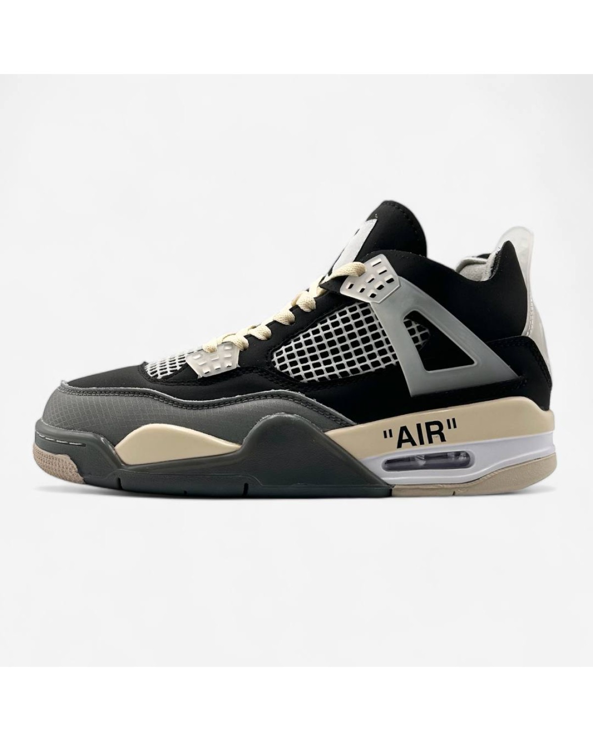 Nike Jordan 4 Off White Black