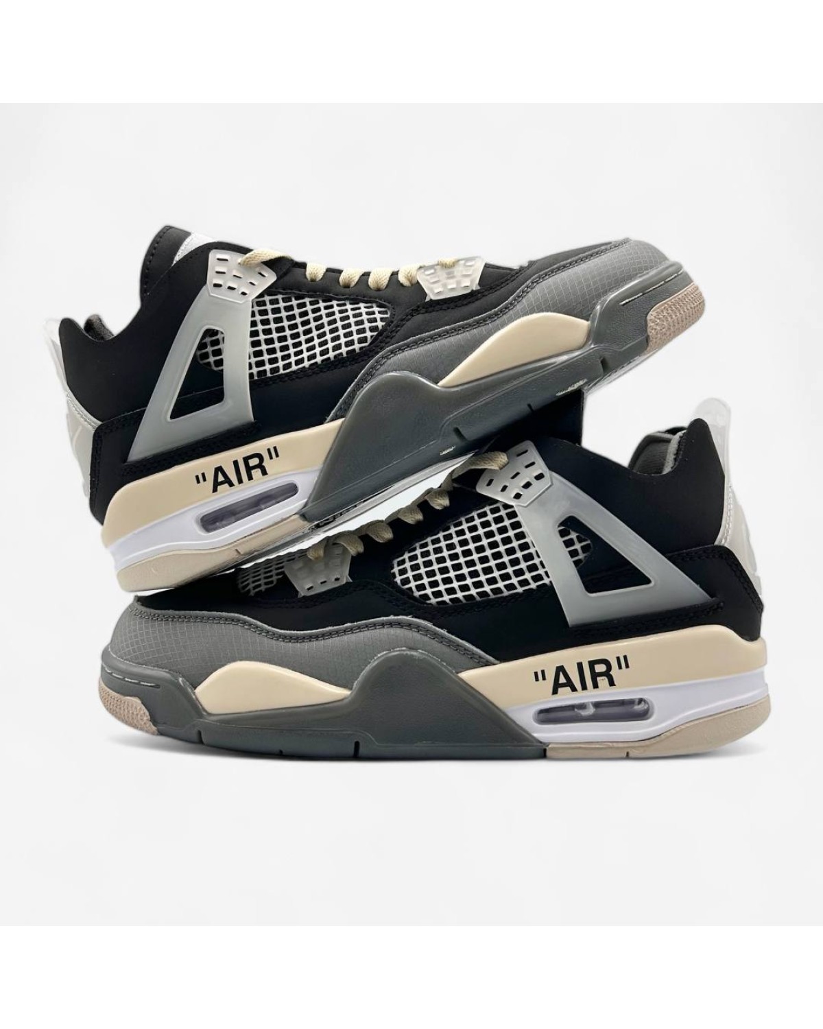 Nike Jordan 4 Off White Black