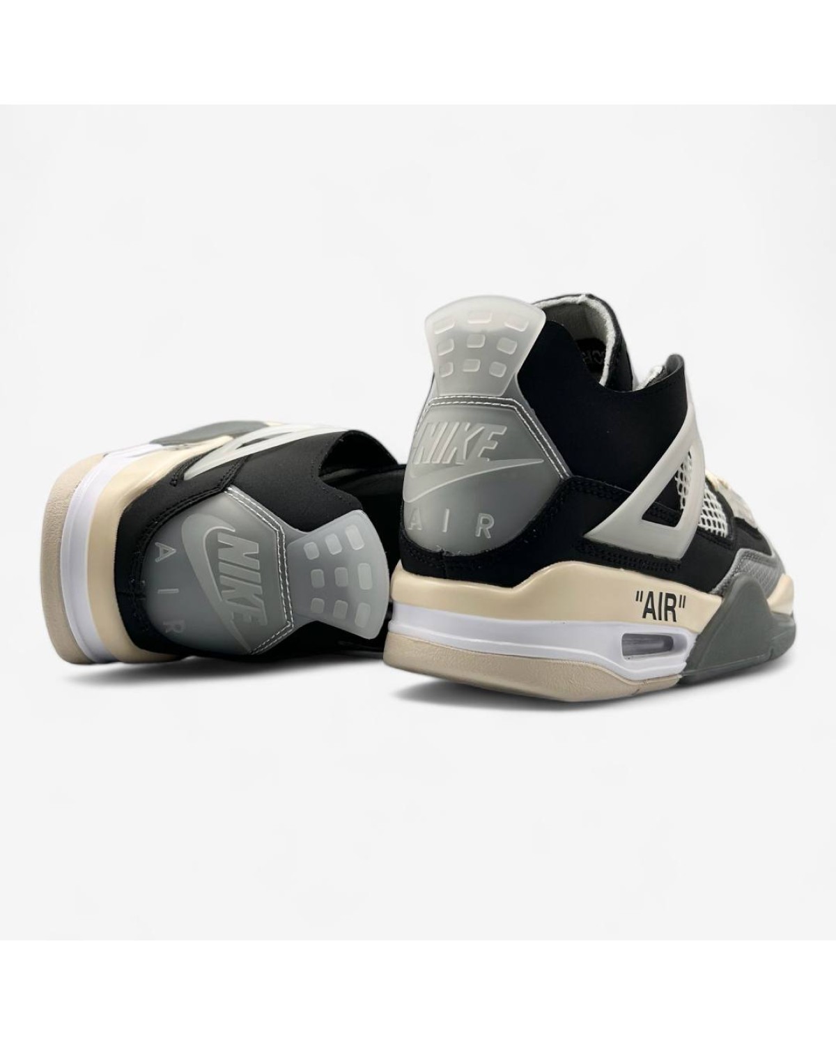 Nike Jordan 4 Off White Black