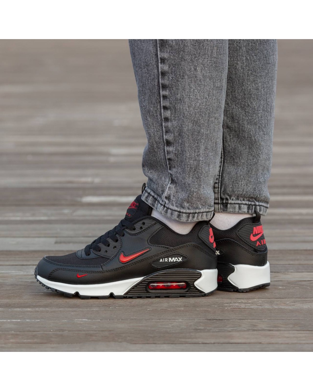 Nike Air Max 90 Black Red x Cordura