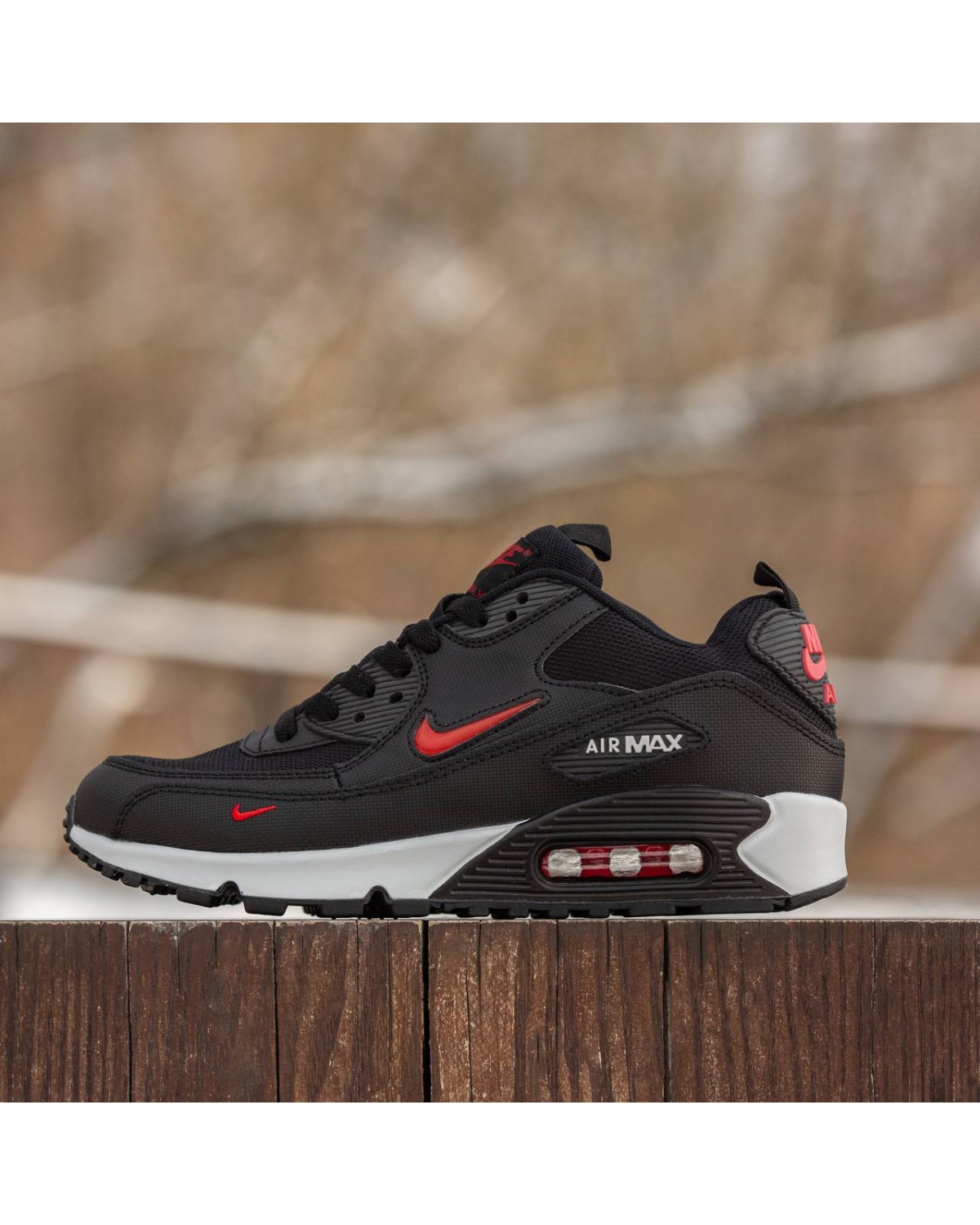 Nike Air Max 90 Black Red x Cordura