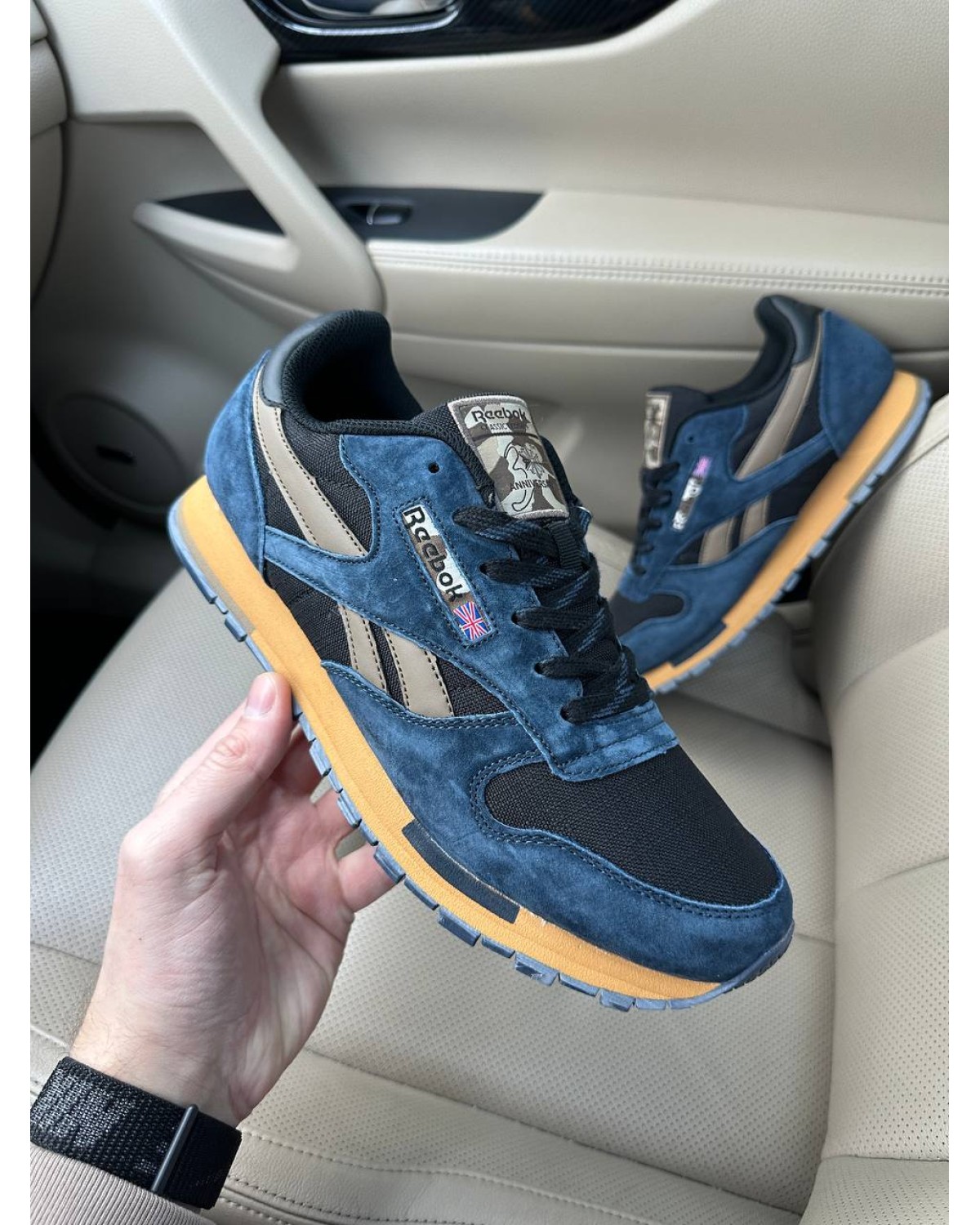 Reebok Classic Blue Orange