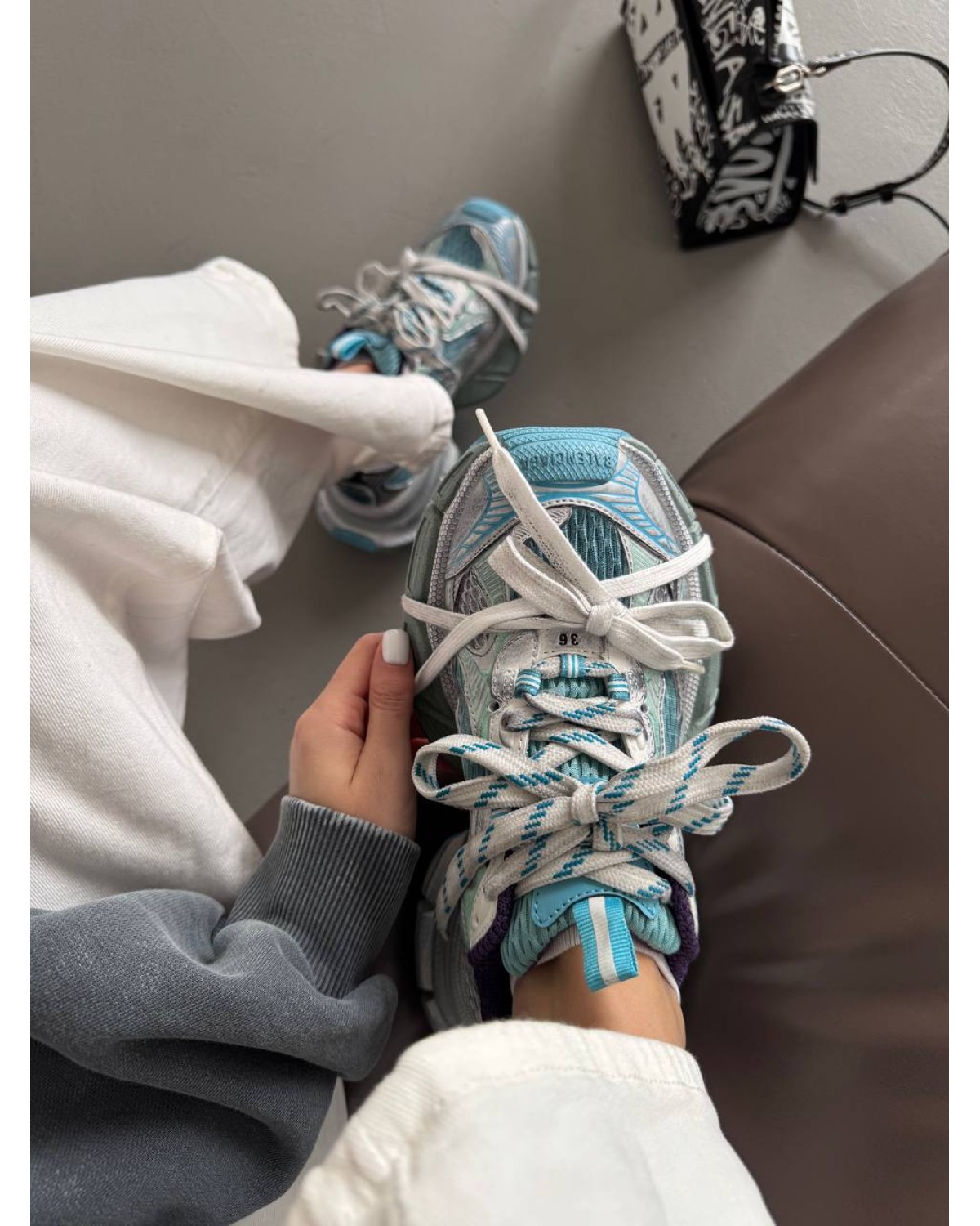 Balenciaga 3XL Aquamarine