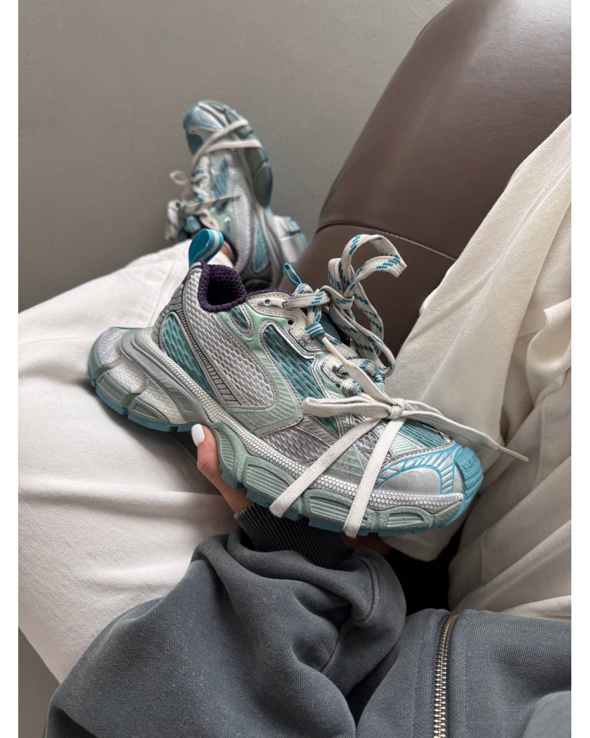 Balenciaga 3XL Aquamarine