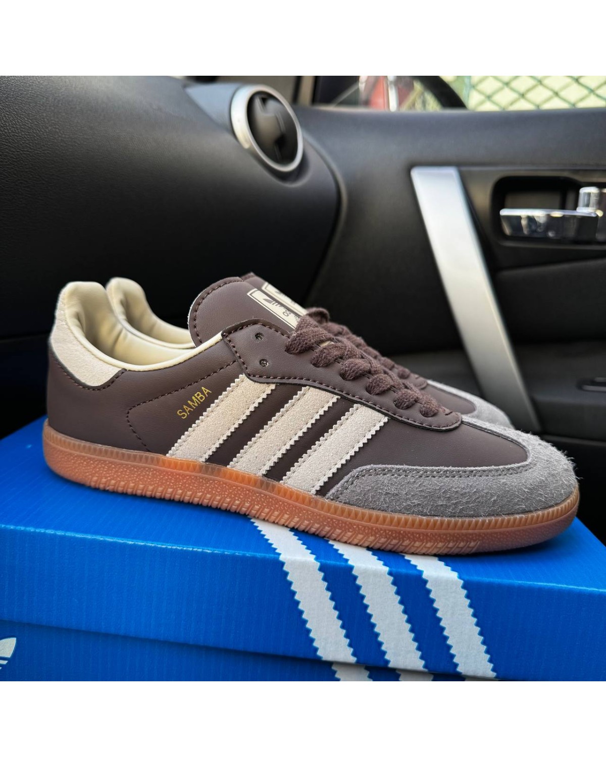Adidas Samba Brown Grey