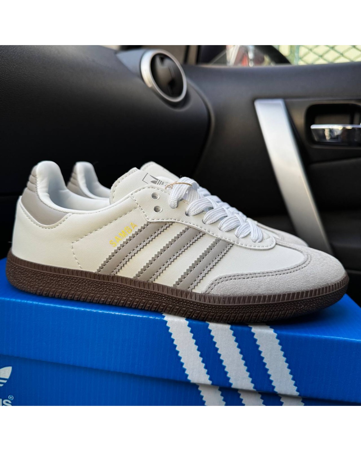 Adidas Samba White Grey