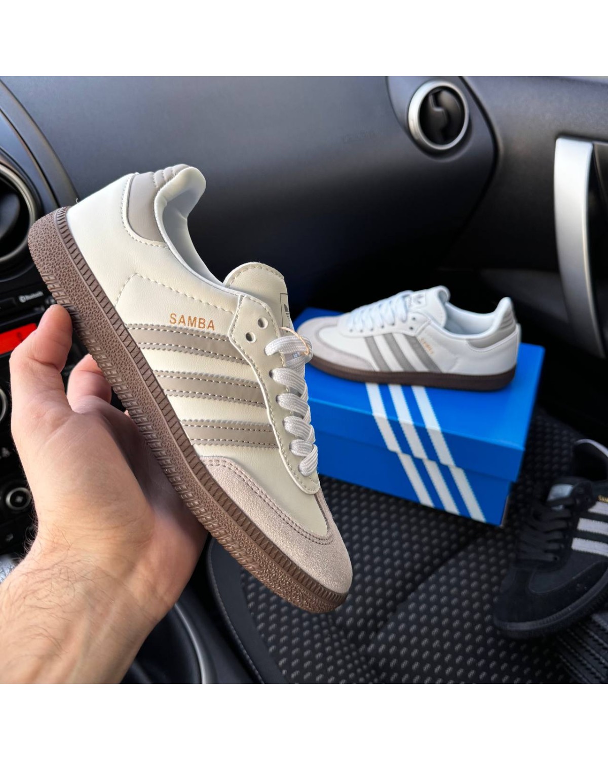 Adidas Samba White Grey