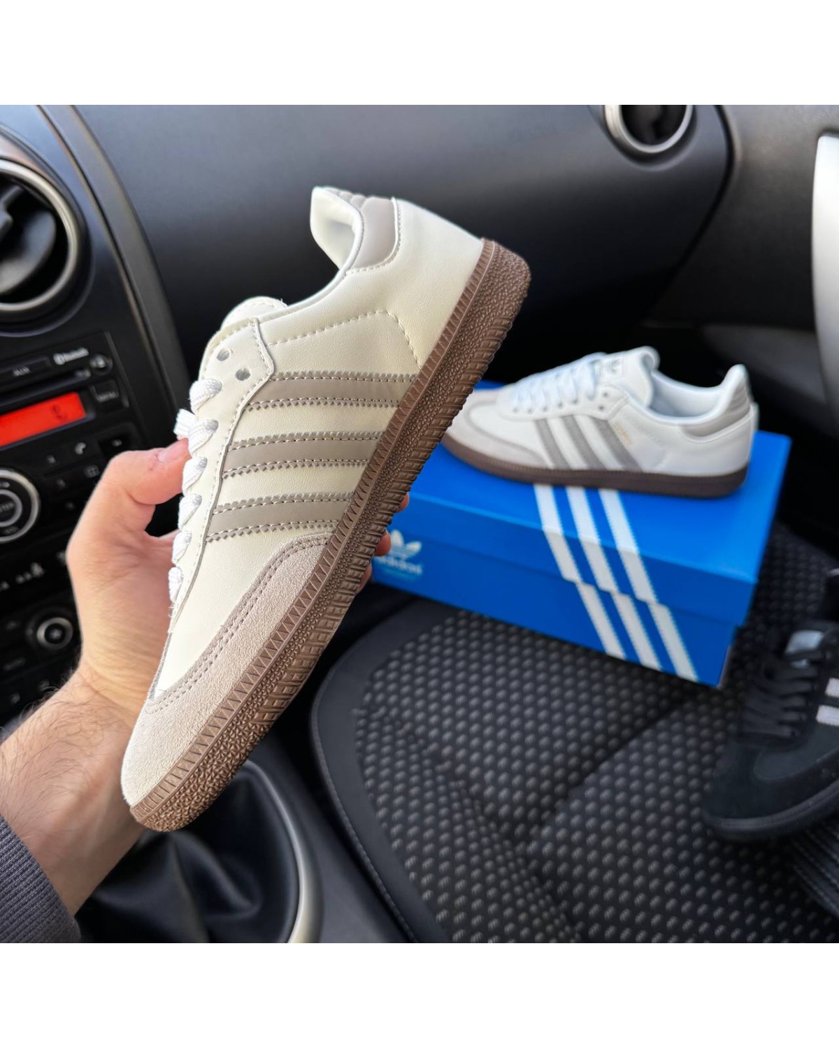 Adidas Samba White Grey
