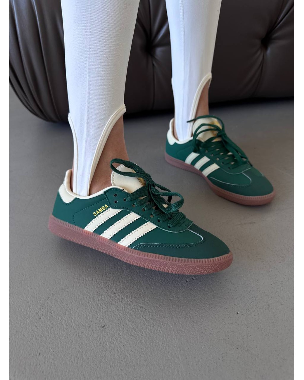 Adidas Samba Collegiate Green