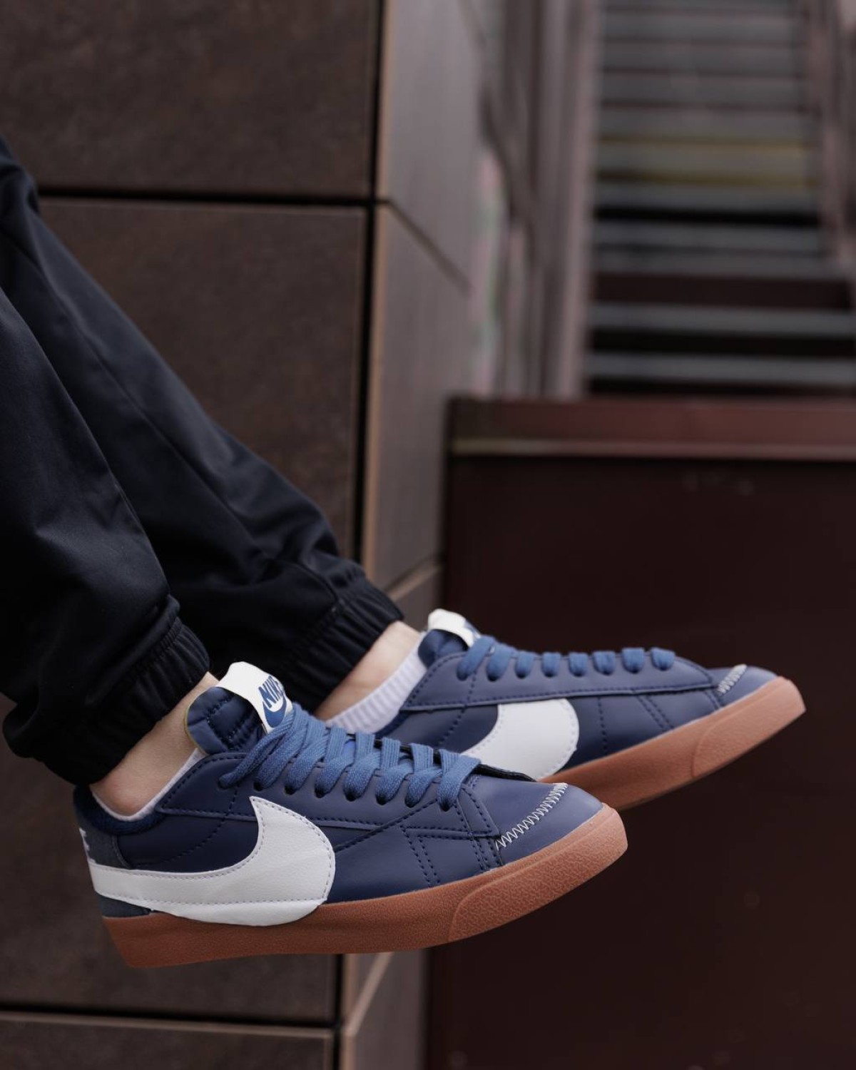 Nike Blazer Low 77 Jumbo Blue