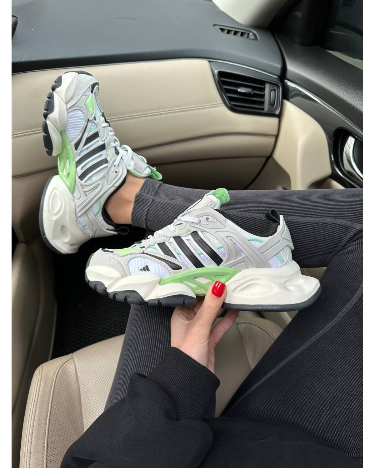 Adidas Vento XLG Deluxe Light Grey Green