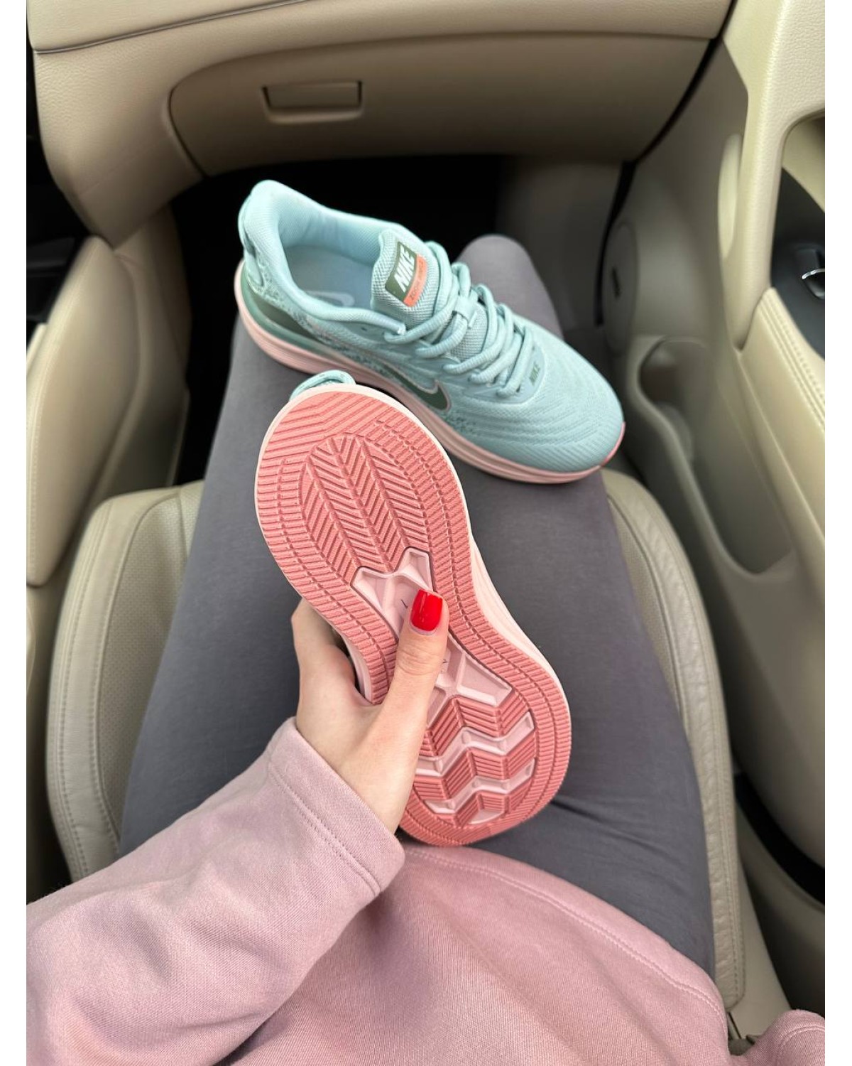 Nike Air Zoom Winflo Blue Pink Powder