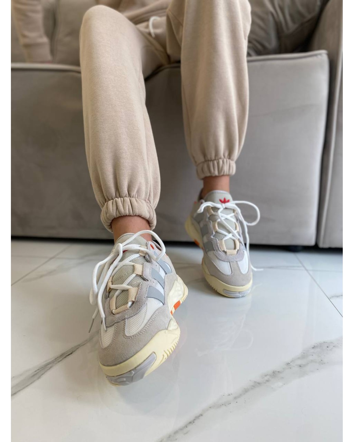 Adidas Niteball Beige Orange
