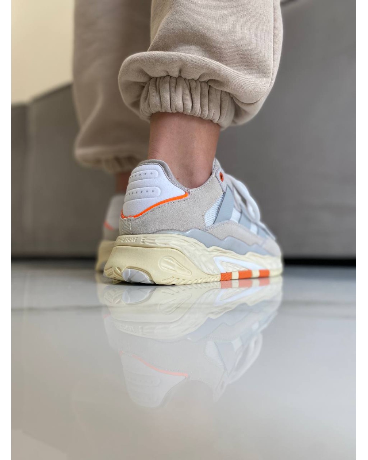 Adidas Niteball Beige Orange