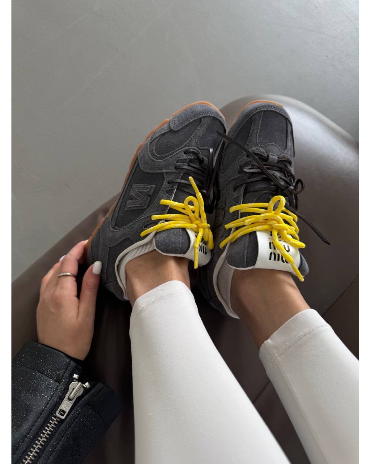 New Balance 530 x Miu Miu Graphite/Yellow