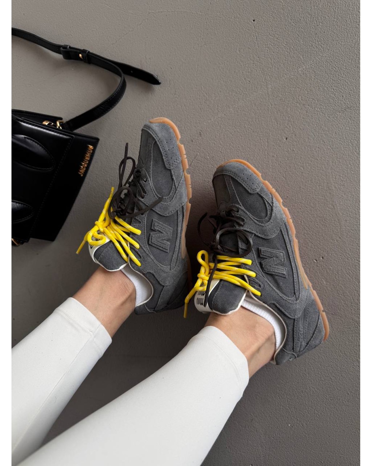 New Balance 530 x Miu Miu Graphite/Yellow