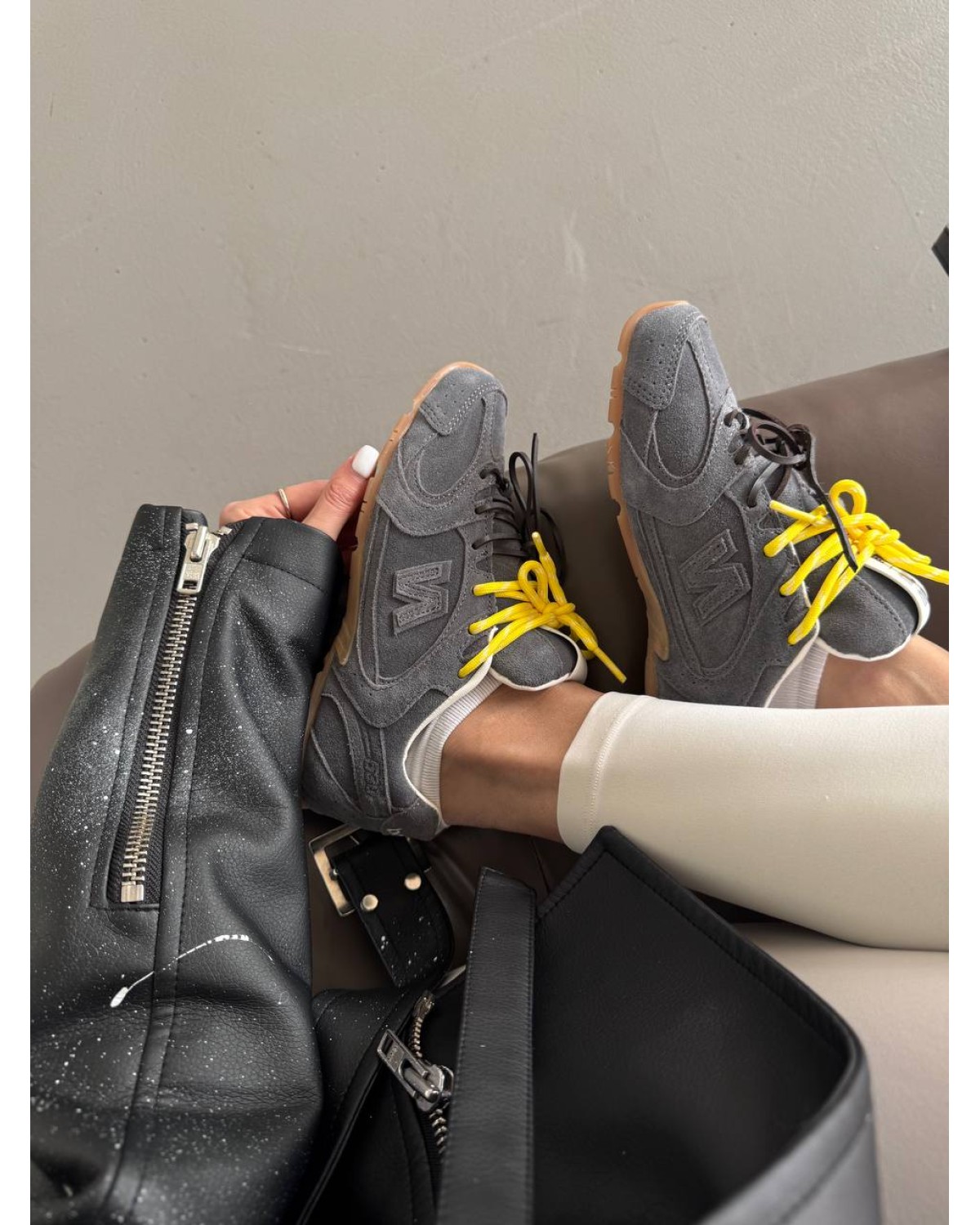 New Balance 530 x Miu Miu Graphite/Yellow