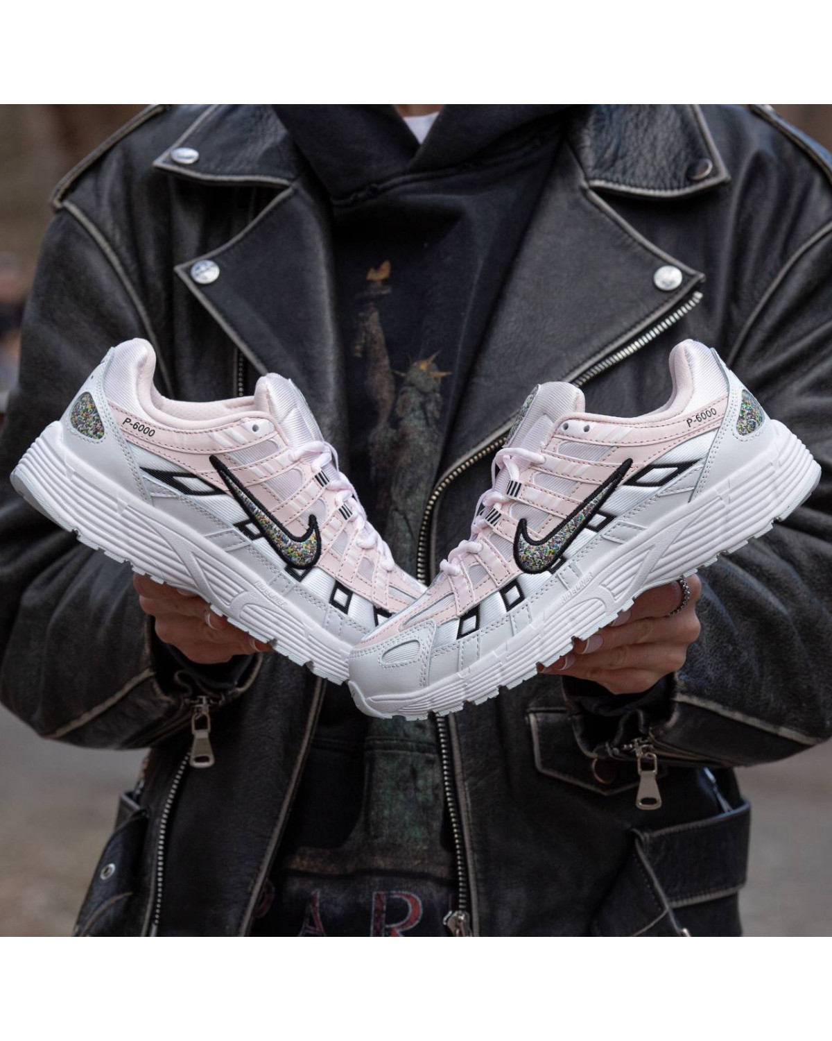 Nike P-6000 White Rose