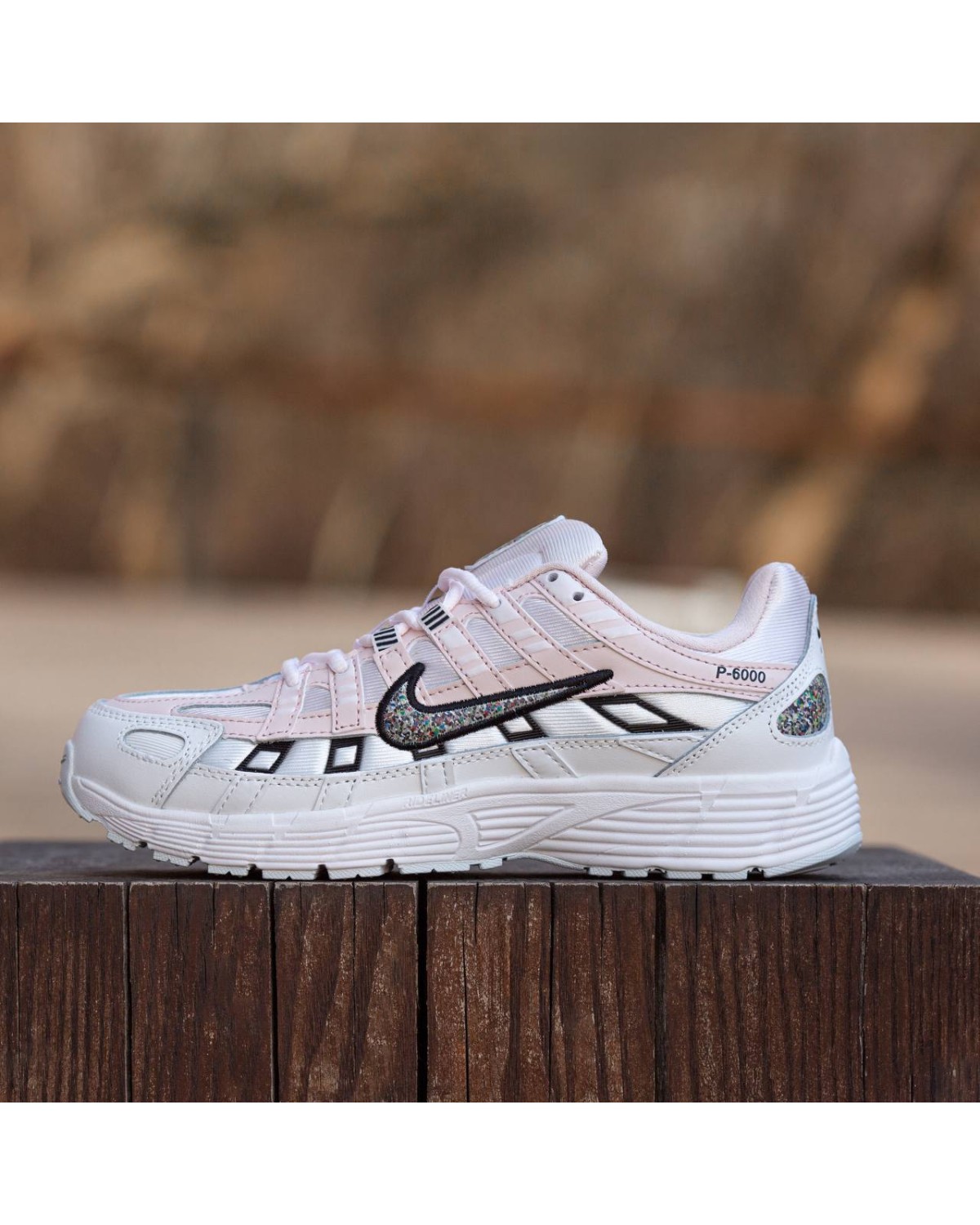 Nike P-6000 White Rose