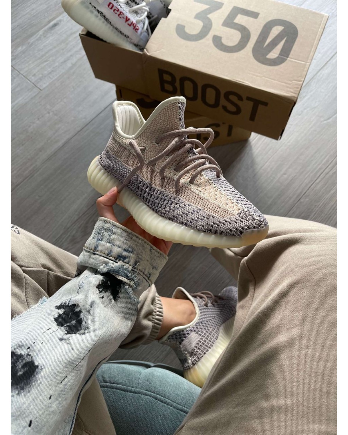 Adidas Yeezy Boost 350 V2 Ash Pearl