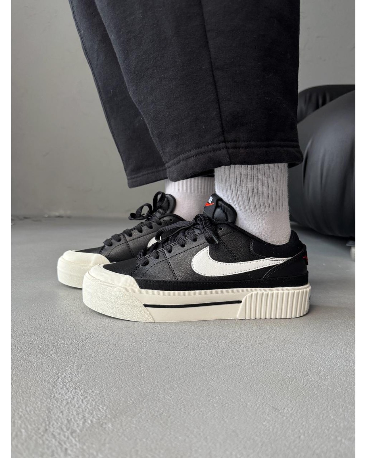 Nike Court Legacy Lift Black/White