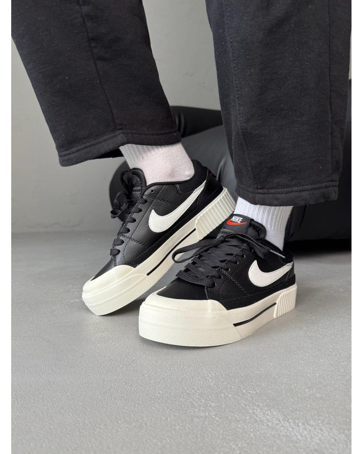 Nike Court Legacy Lift Black/White
