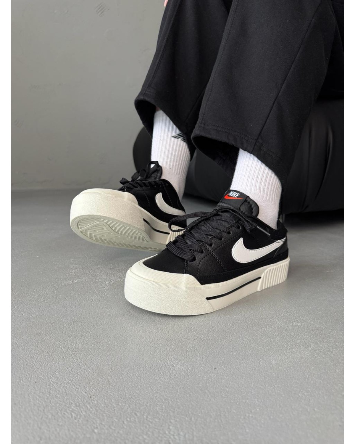 Nike Court Legacy Lift Black/White