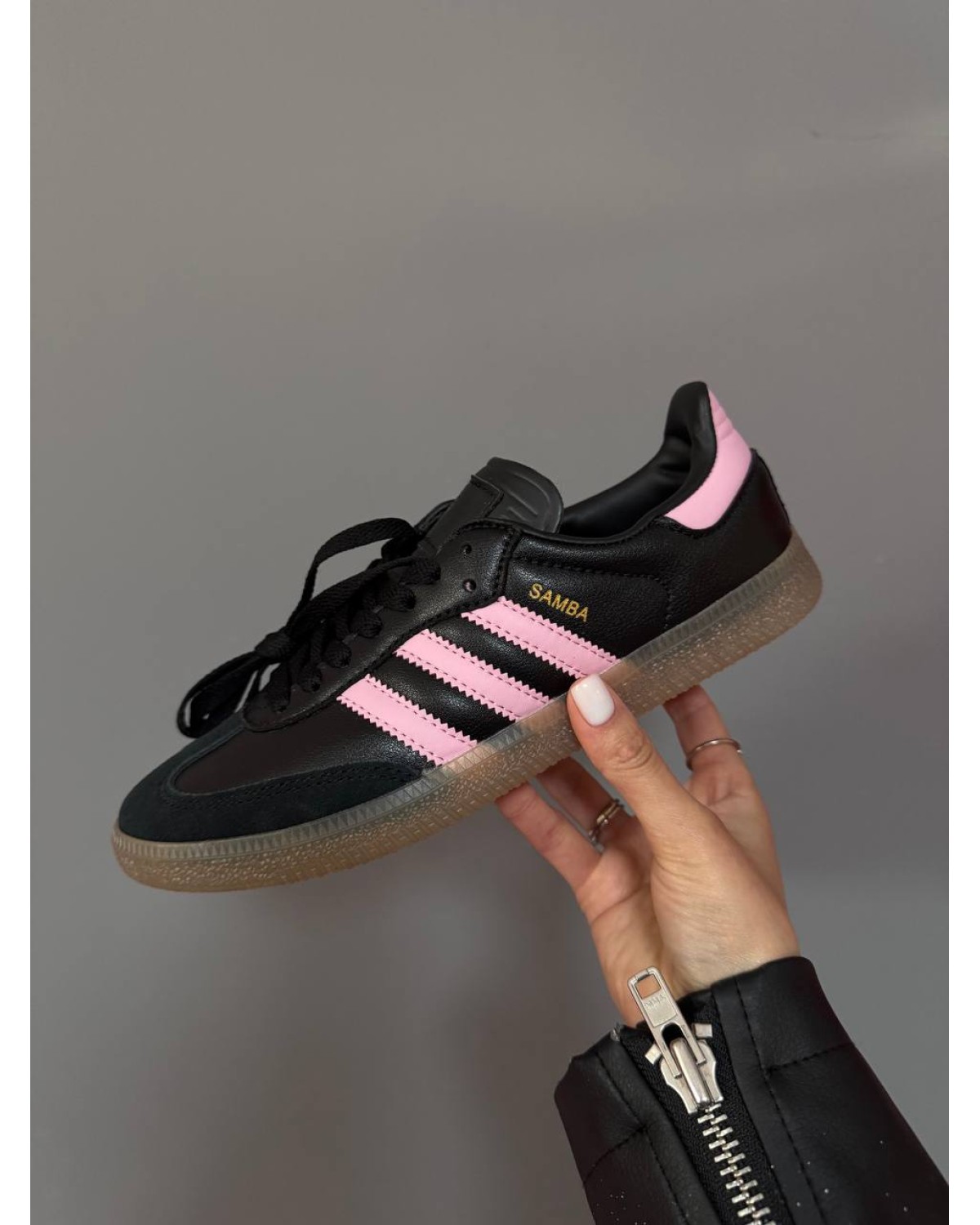 Adidas Samba Messi Black/Pink