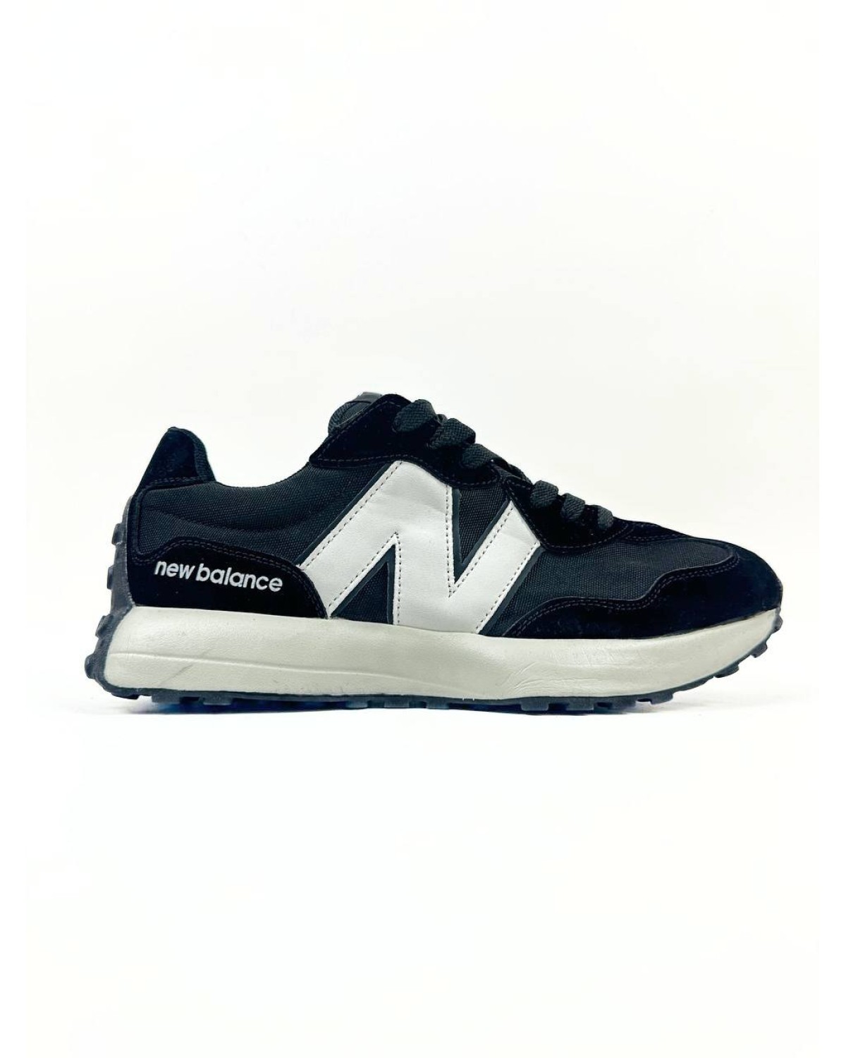 New Balance 327 Black White