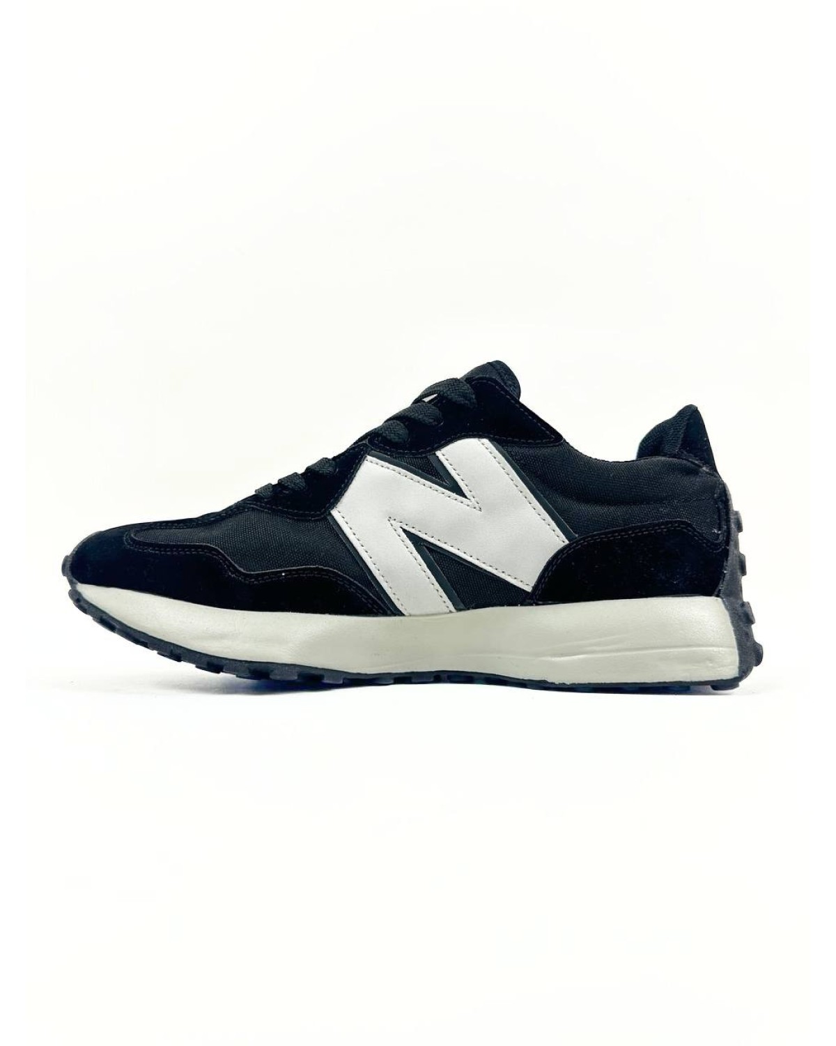 New Balance 327 Black White
