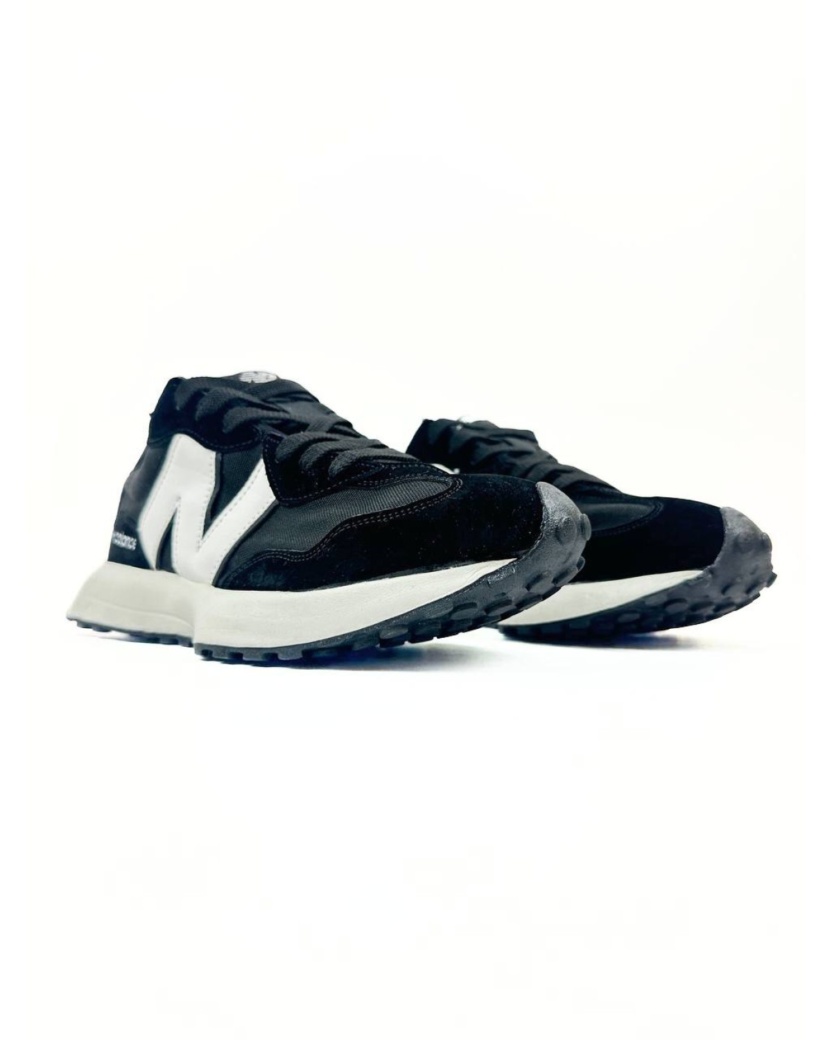 New Balance 327 Black White