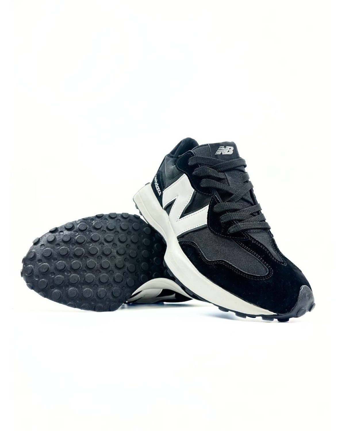New Balance 327 Black White