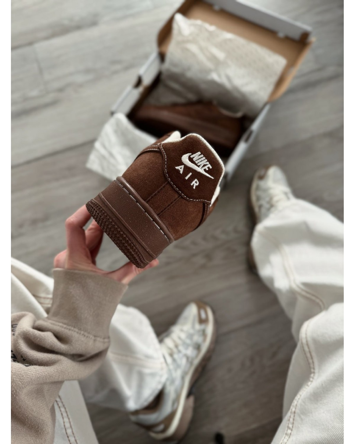 Nike Air Force 1 07 Brown