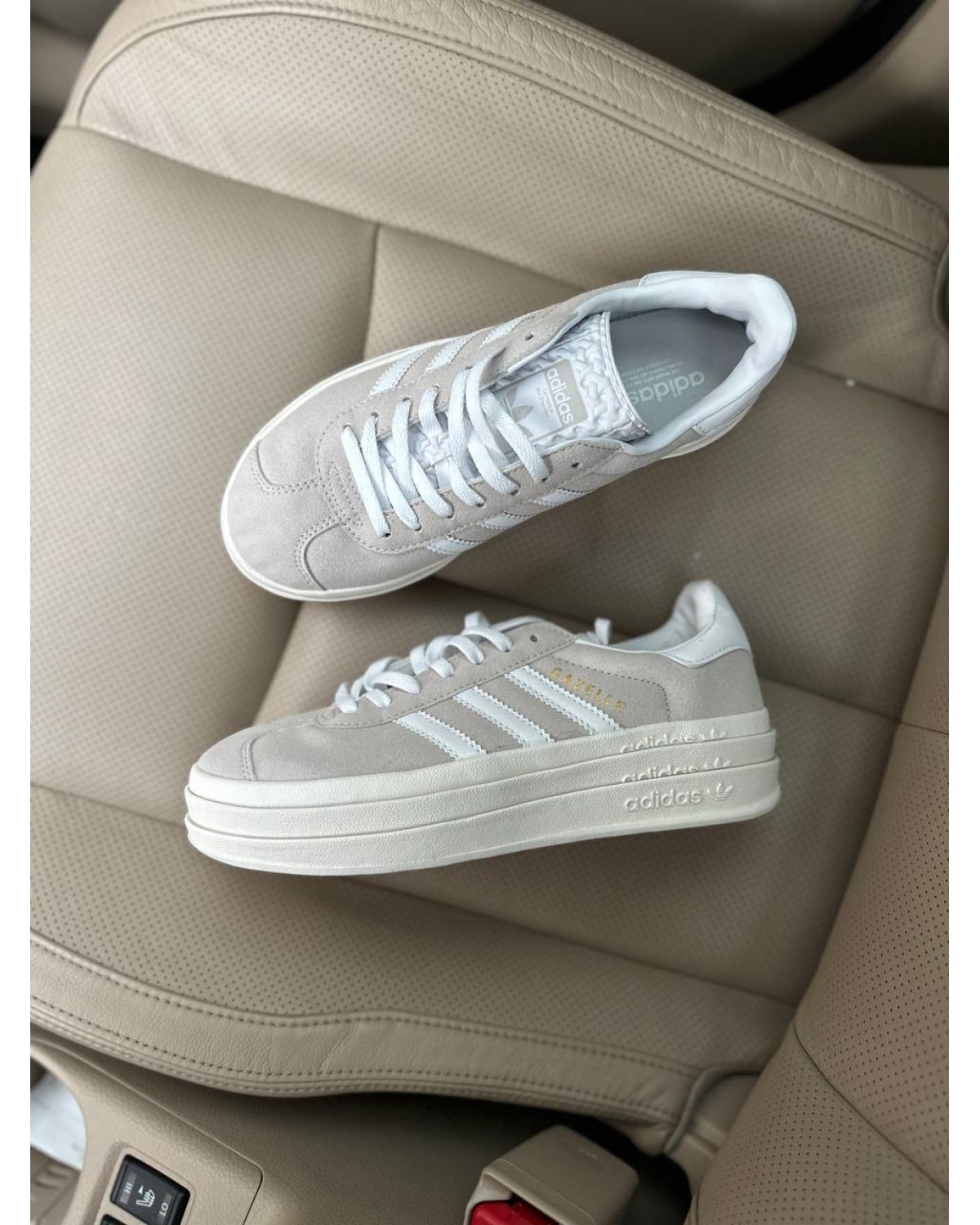 Adidas Gazelle Bold Light Grey