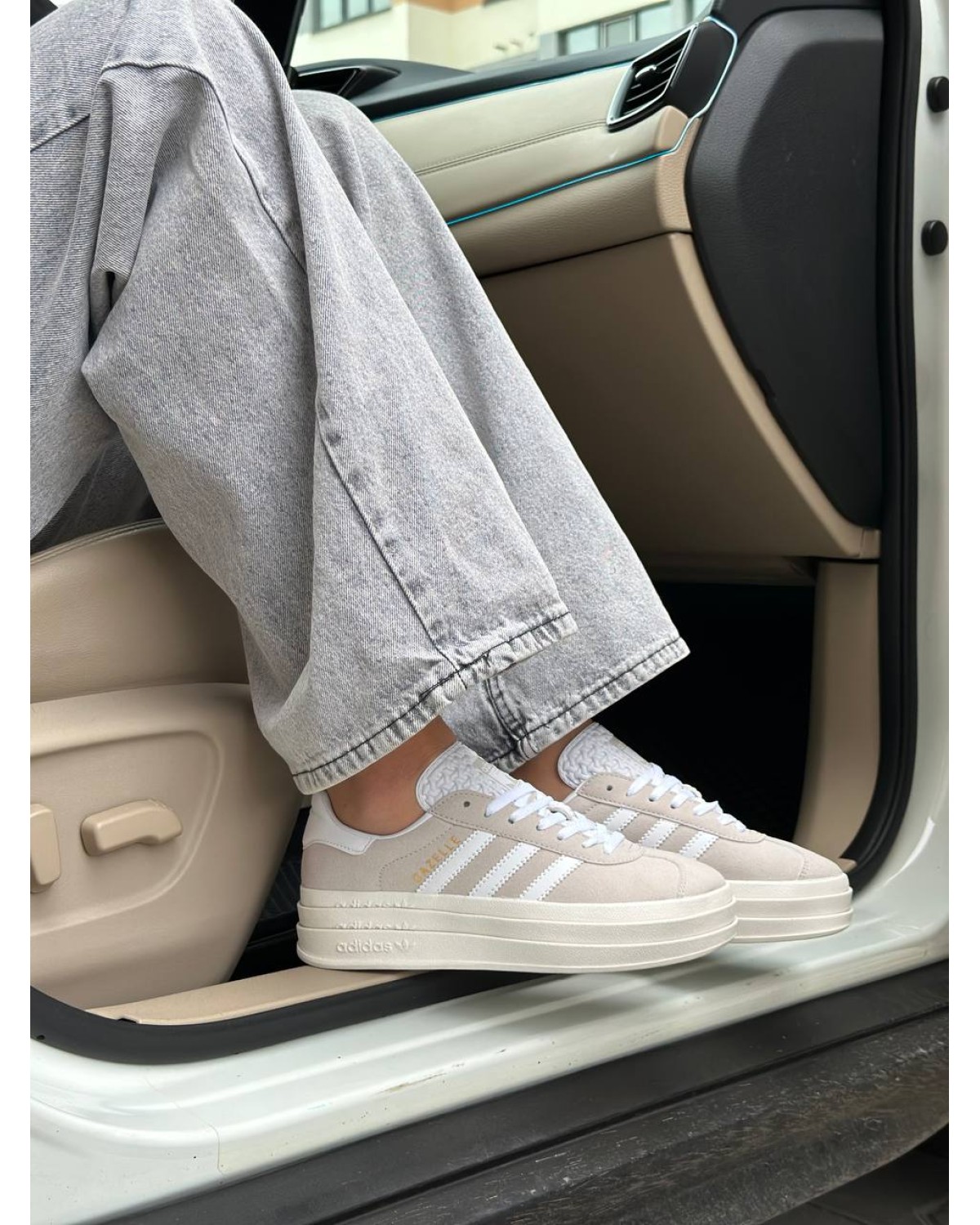 Adidas Gazelle Bold Light Grey