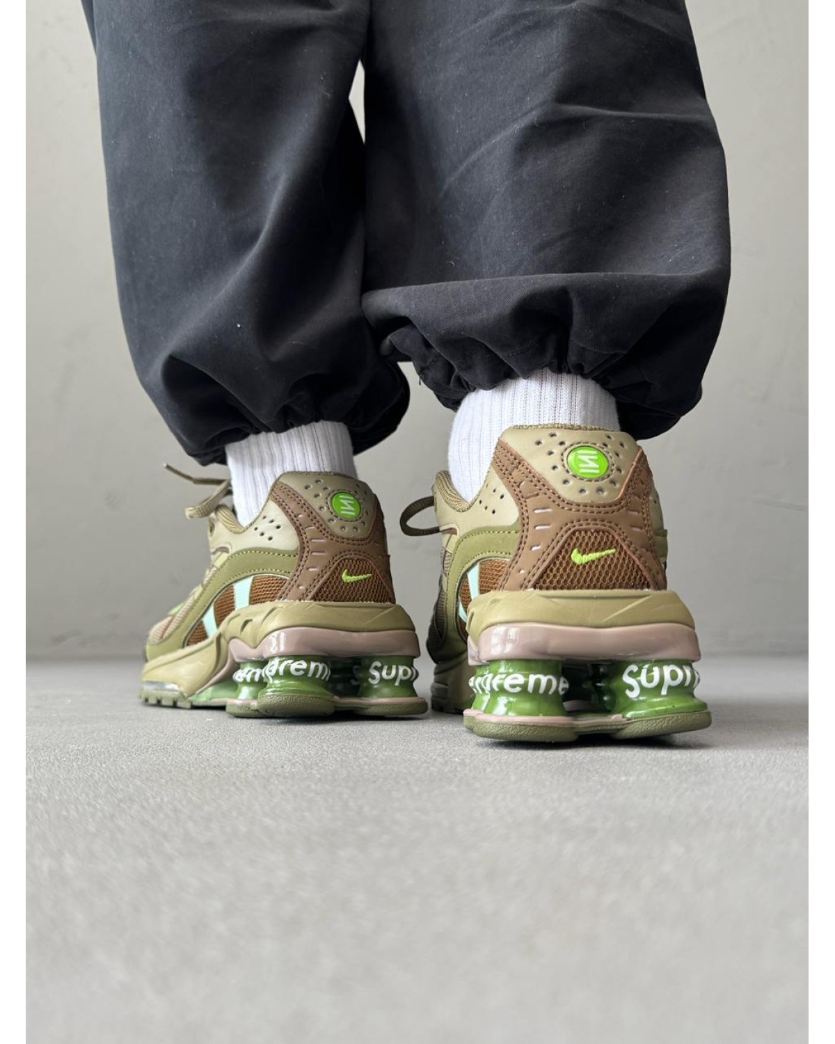 Nike Supreme Shox Ride 2 Khaki