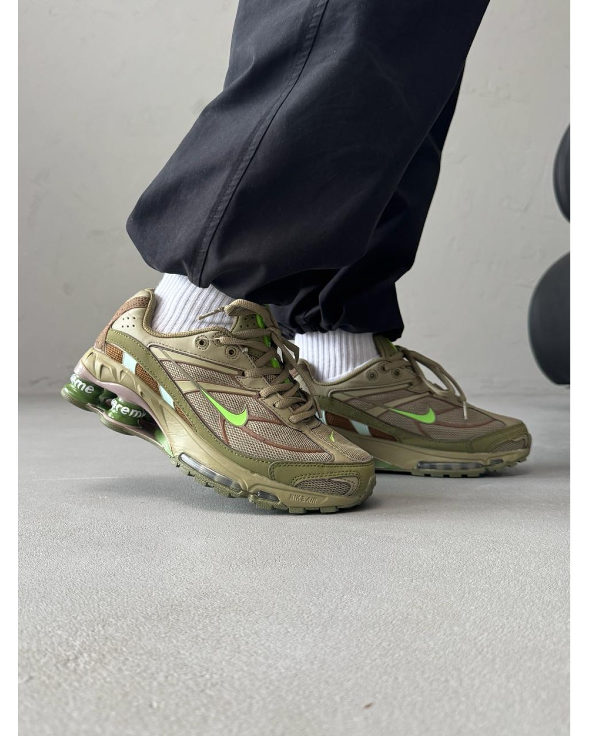 Nike Supreme Shox Ride 2 Khaki