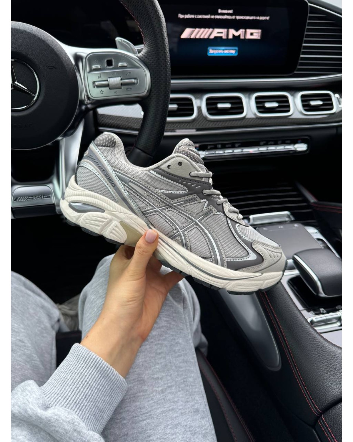 Asics Gel-2160 Oyster Grey Carbon