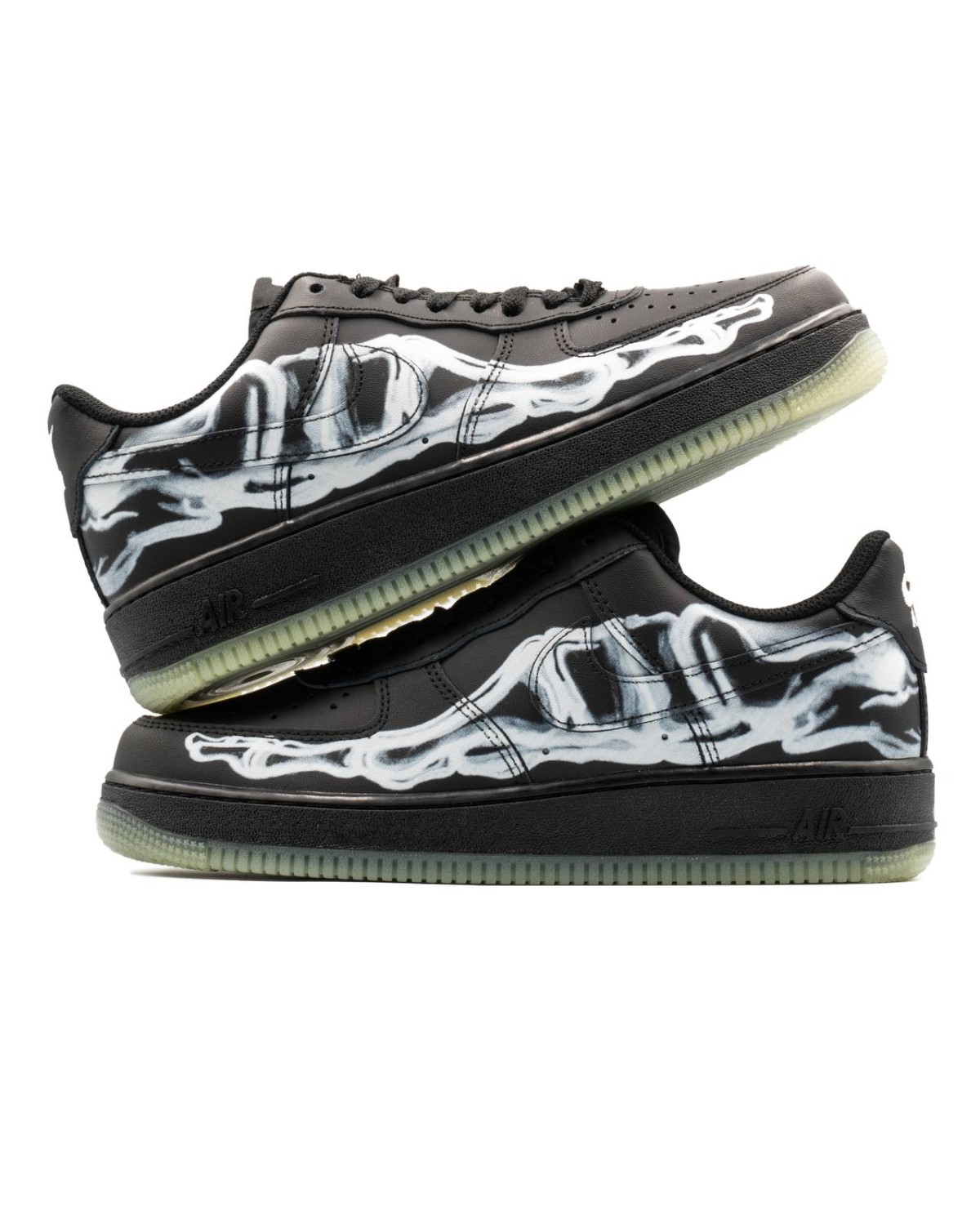 Nike Air Force 1 Low Skeleton Black