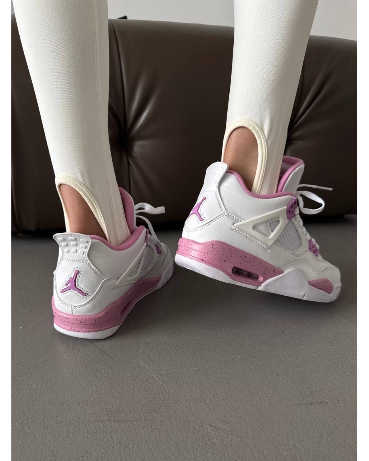 Nike Air Jordan 4 White Pink Oreo