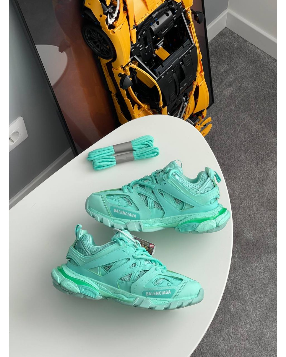 Balenciaga Track Trainer Turquoise