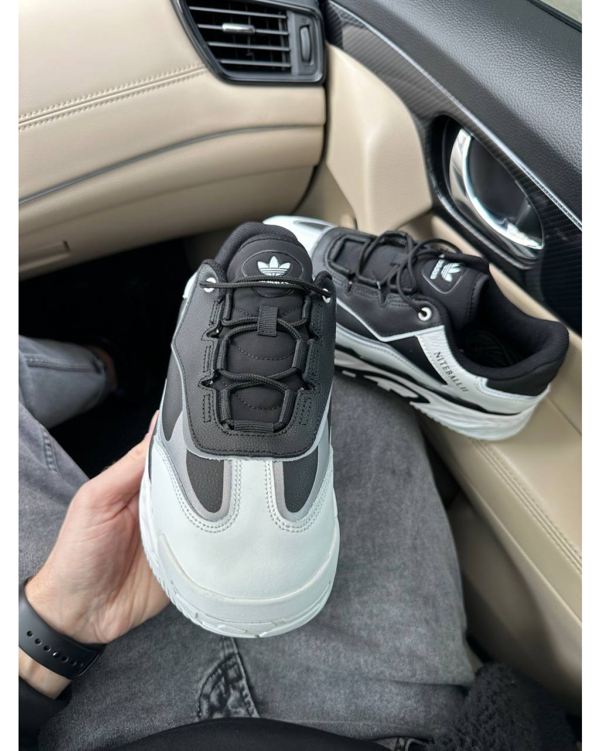 Adidas Niteball II White Black