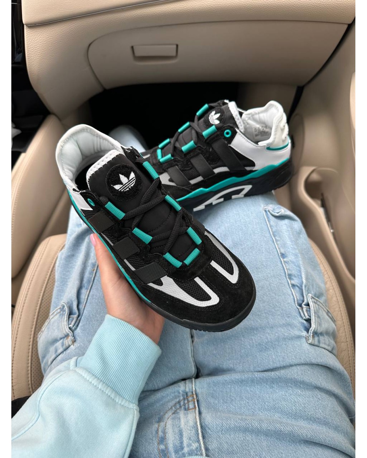 Adidas Niteball Black Turquoise