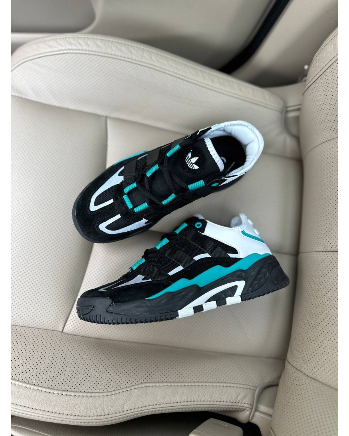 Adidas Niteball Black Turquoise