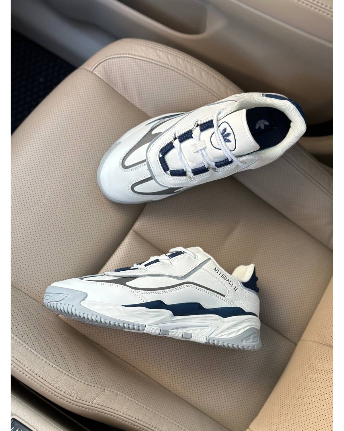 Adidas Niteball ll White Blue
