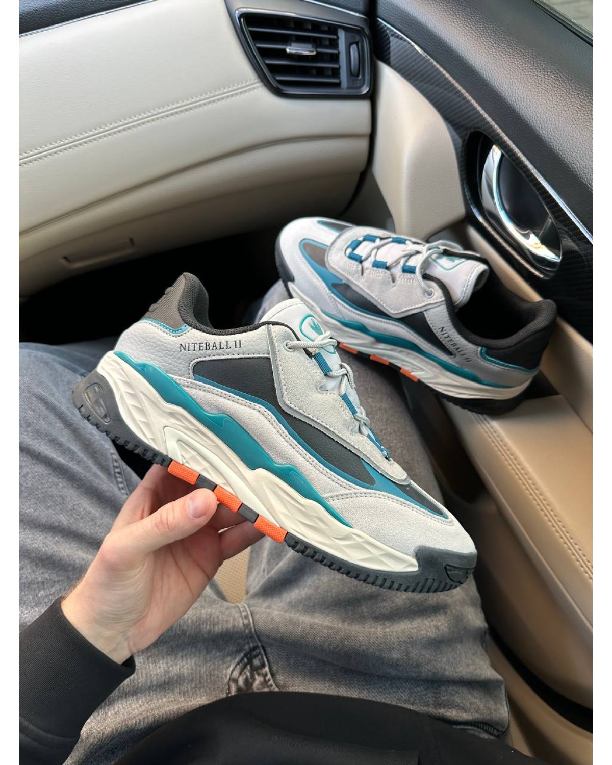Adidas Niteball ll White Turquoise